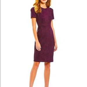 CK Wine Suede Dress